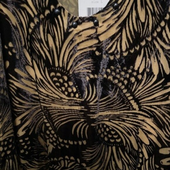 Free People Ellie Burnout Velvet Dress with studded neckline - Picture 11 of 16